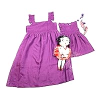 Matching Set for Mother and Kids, Multi Color Matching Set Outfit Midi Dress, Midi Summer Dresses.