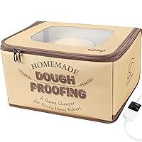 Soligt Homemade Sourdough Proofing Box/Foldable Clothing Zippered Closure Bread Proofer for Dough and Yogurt Fermentation with Temperature & Timer Controller