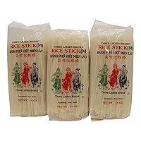 Brand Rice Stick Noodle - 14 Oz. (Pack of 3 Bags)