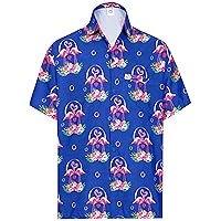 HAPPY BAY Men's Hawaiian Shirt Cruise Boho