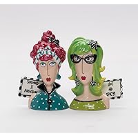 Fine Porcelain Dollymama's Lady Perfection-Spicy Salt and Pepper Shaker