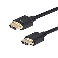 StarTech.com 100ft (30.5m) Fiber Optic HDMI Cable, 4K 60Hz High Speed HDMI Cable, Ultra HD 4K HDMI Cable/Cord, Premium Certified Cable, Active AOC HDMI Cable, for UHD Monitor/TV/Display (HD2MM30MAO)