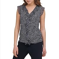 Tommy Hilfiger Women's Mixed Media Blouse