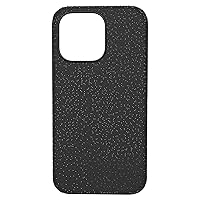 Swarovski High Phone Case for iPhone 13 Pro, with Integrated Bumper, Black Swarovski Crystals; Part of the Swarovski High Collection