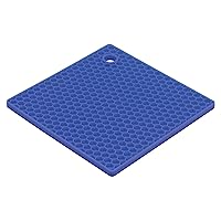 Mrs. Anderson’s Baking Silicone Honeycomb Trivet, Non-Stick, Non-Scratch, Non-Skid, Heat Safe, Blueberry Blue