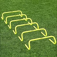 Forza Speed Training Hurdles | Enhance Agility and Speed for Multi-Sport Training - Choose from 6'', 9'', and 12'' Hurdles