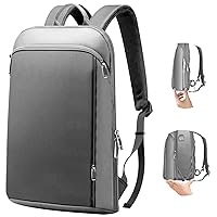 ZINZ Slim and Expandable 15 15.6 16 Inch Laptop Backpack Anti Theft Business Travel Notebook Bag with USB, Multipurpose Large Capacity Daypack for Men & Women,LG01Y01