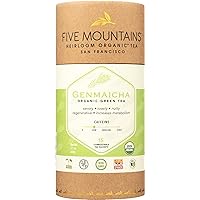 Genmaicha, 15 non-GMO Organic Green Tea Bags