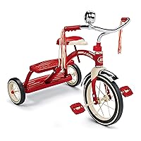 Radio Flyer Classic Dual Deck Toddler Tricycle, Red Trike, Tricycle for Toddlers Age 2.5-5 Years, Toddler Bike