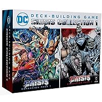Cryptozoic Entertainment: DC Deck-Building Game: Crisis Collection 1 Expansion - Deck Building Card Game, Ages 14+ Multicolor