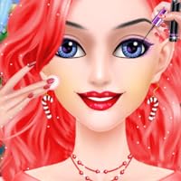 Christmas Princess Makeup Game