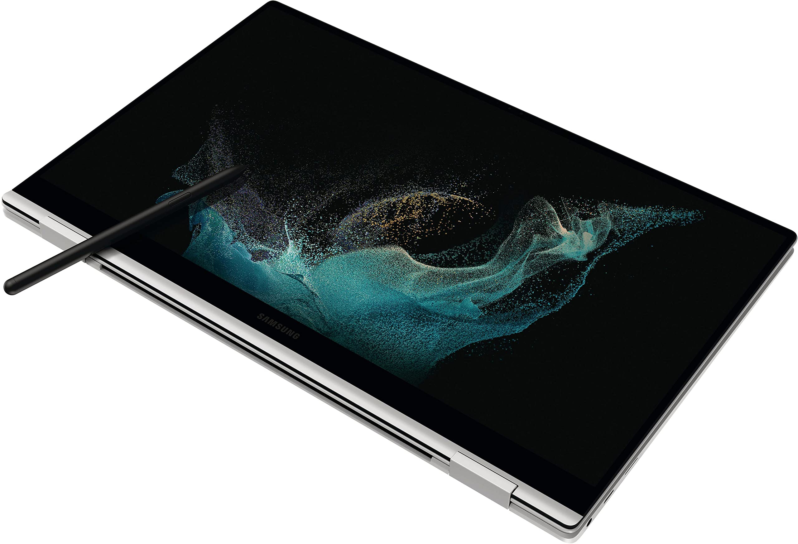 Best Notebooks New Galaxy Book2 Pro 360 15 inch 2-in-1 AMOLED Touch-Screen Laptop 12th Gen Intel Evo Core i7-1260P Stylus S-Pen Plus Pen Light Win 11 Pro (1TB SSD|16GB RAM|Silver) 15-15.99 inches