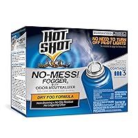No-Mess! Fogger With Odor Neutralizer, Kills Hidden Bugs, No Need To Turn Off Pilot Lights 3 Count (Pack of 6)