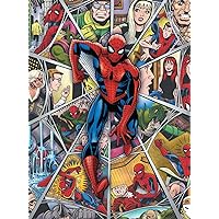 Buffalo Games - Marvel - The Life of Spider-Man - 1000 Piece Jigsaw Puzzle for Adults Challenging Puzzle Perfect for Game Nights - 1000 Piece Finished Size is 26.75 x 19.75, Large