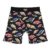 Disney Mens' Cars Lightning McQueen Tag-Free Boxers Underwear Boxer Briefs For Adults