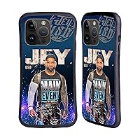 Head Case Designs Officially Licensed WWE Portrait Jey USO Hybrid Case Compatible with Apple iPhone 15 Pro Max