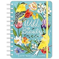 Katie Daisy 2024 Weekly Planner: Wild Beauty | Travel-Size 12-Month Calendar | Compact 5