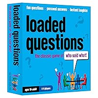 Loaded Questions - The Family/Friends Version of the Classic Game of 'Who Said What' ,Blue
