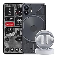 Nothing Phone (2) - 512 GB + 12 GB Ram, 50 MP Dual Camera 6.7” LTPO OLED, 4700mAh Battery - Dark Grey + CMF Buds Pro Wirelesss Earphones, 45 dB ANC, Up to 39 Hours of Battery - Light Grey