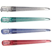 Combo Control Clips Assorted Colors, Large, 4.75