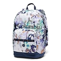 Columbia Unisex Zigzag 22L Backpack, White Impressions/Nocturnal, One Size