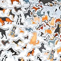 READY 2 LEARN Foam Stickers - Dogs - Pack of 176 - Self-Adhesive Stickers for Kids - 3D Puffy Dog Stickers for Laptops, Party Favors and Crafts
