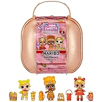 LOL Surprise Loves Mini Sweets Deluxe X Haribo - Goldbears - Includes 3 Candy Themed Dolls, Fun Accessories, and a Water Surprise - Collectible Dolls for Kids Ages 4+