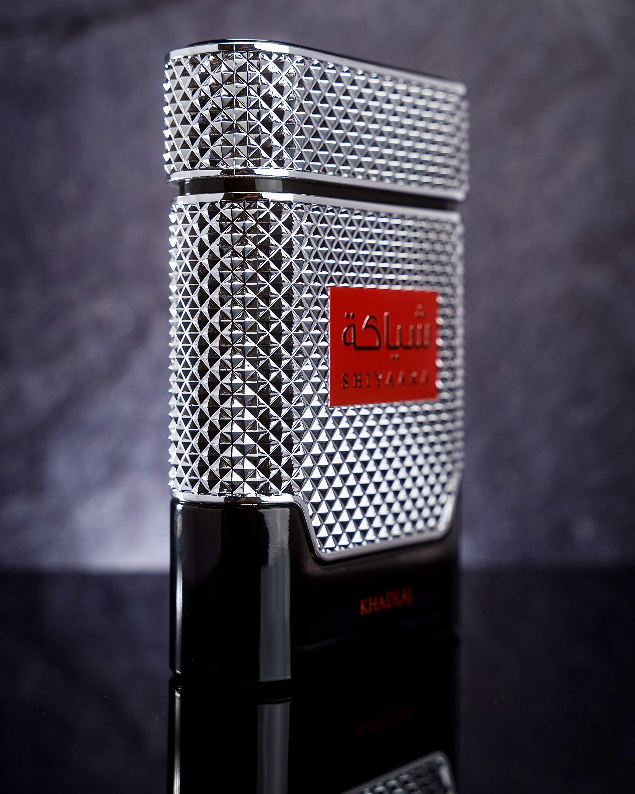 Khadlaj Shiyaaka Black Perfume for Men Eau De Parfum Fragrance Scent Spray 3.4 Fl Oz