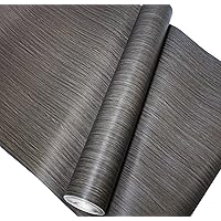 VViViD Dark Vintage Wood Natural Texture Architectural Vinyl Sheet Film Roll (48 Inch x 6.5ft Large Roll)