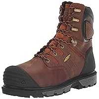 KEEN Utility Men's Camden 8inch Composite Toe Waterproof 600G Insulated Heavy Duty Work Boots