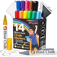 Chalk Markers - 8 Vibrant Fine Tip, Erasable, Non-Toxic, Water-Based, for  Kids & Adults for Glass or Chalkboard Markers for Businesses, Restaurants, Liquid  Chalk Markers (Vibrant 1Mm)