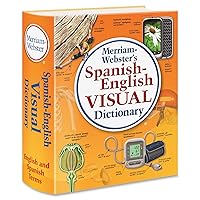 Merriam-Webster Spanish-English Visual Dictionary Printed Book,