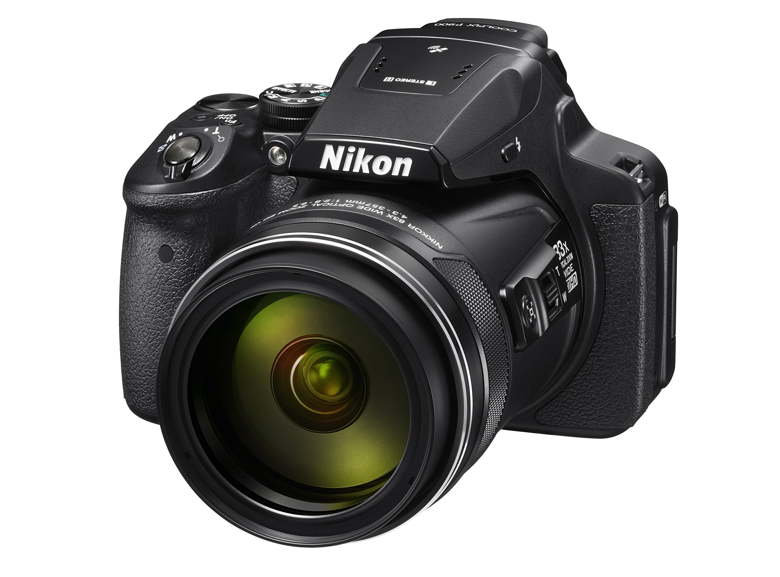 Nikon COOLPIX P900 Digital Camera (Black)