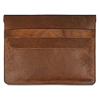 Genuine Goat Leather Sleeve Bag for MacBook Air Pro13/Mack Book Leather Pouch/Mack Book Air 13 Water Proof Cover/Brown Leather case|Pouch