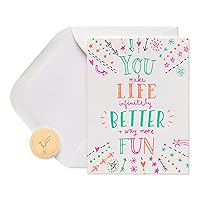 Papyrus Friendship Card (Having You In My Life)
