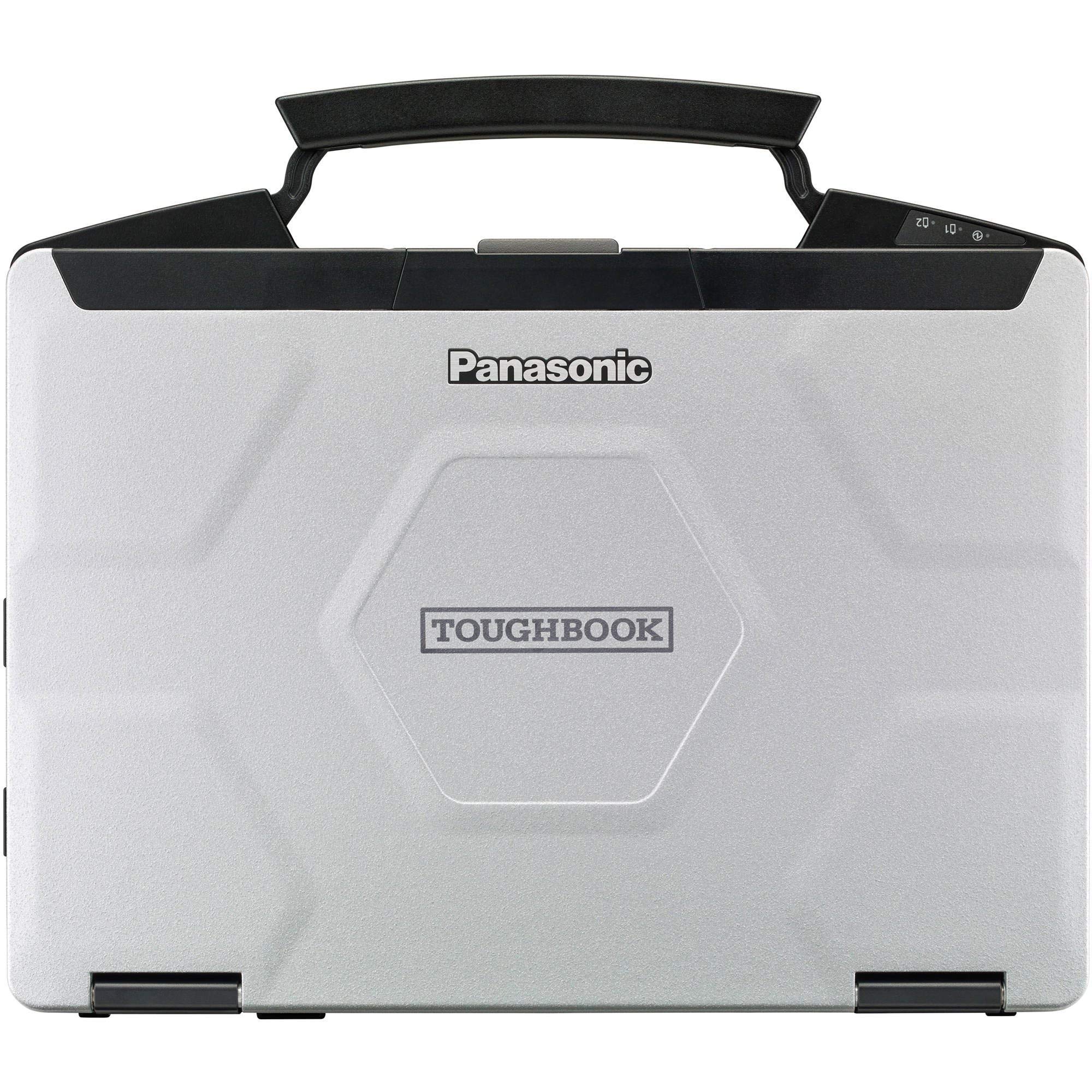 Panasonic Toughbook 54, CF-54 MK2, Intel Core i5-6300U 2.40GHz, 14in HD, Non-Touchscreen, 256GB SSD, 8GB, Wi-fi, Bluetooth, 4G LTE, Backlit Keyboard, Webcam, DVD, Windows 10 Pro (Renewed)