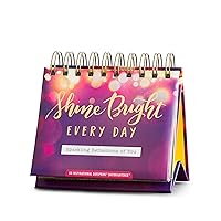 DaySpring - Shine Bright Every Day: Sparkling Reflections of You - A DaySpring Inspirational DayBrightener - Perpetual Calendar (10176)