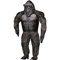 Godzilla vs. Kong Kids King Kong Inflatable Costume | Officially Licensed | Theatrical Outfit