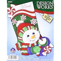 Crafts Candy cane snowman Stockin Kit
