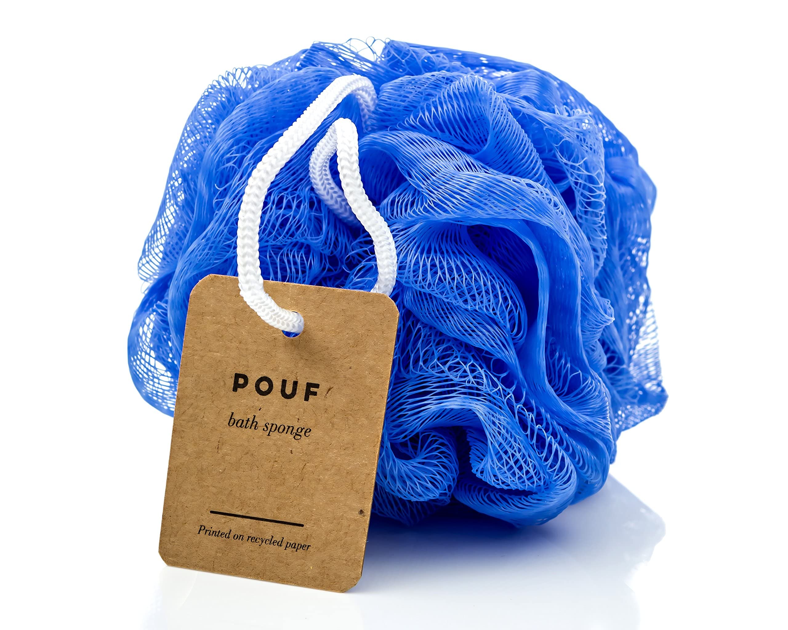 6-Pack Eco-Friendly Loofah/Loofa/Mesh Bath and Shower Sponge - Loufa/Luffa/Lufa/Poof/Pouf - Loofahs/Loofas for Men and Women - Bulk Body Puffs - by IMPRESA