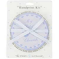 Child to Cherish Baby Handprint Kit Keepsake, Blue