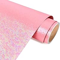 AHIJOY Dazzle Color Pink Vinyl Permanent Adhesive 12
