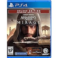 ASSASSIN'S CREED MIRAGE - DELUXE EDITION, PLAYSTATION 4 ASSASSIN'S CREED MIRAGE - DELUXE EDITION, PLAYSTATION 4