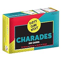 University Games, Party Game Night Charades Card Game, Ages 12 and Up