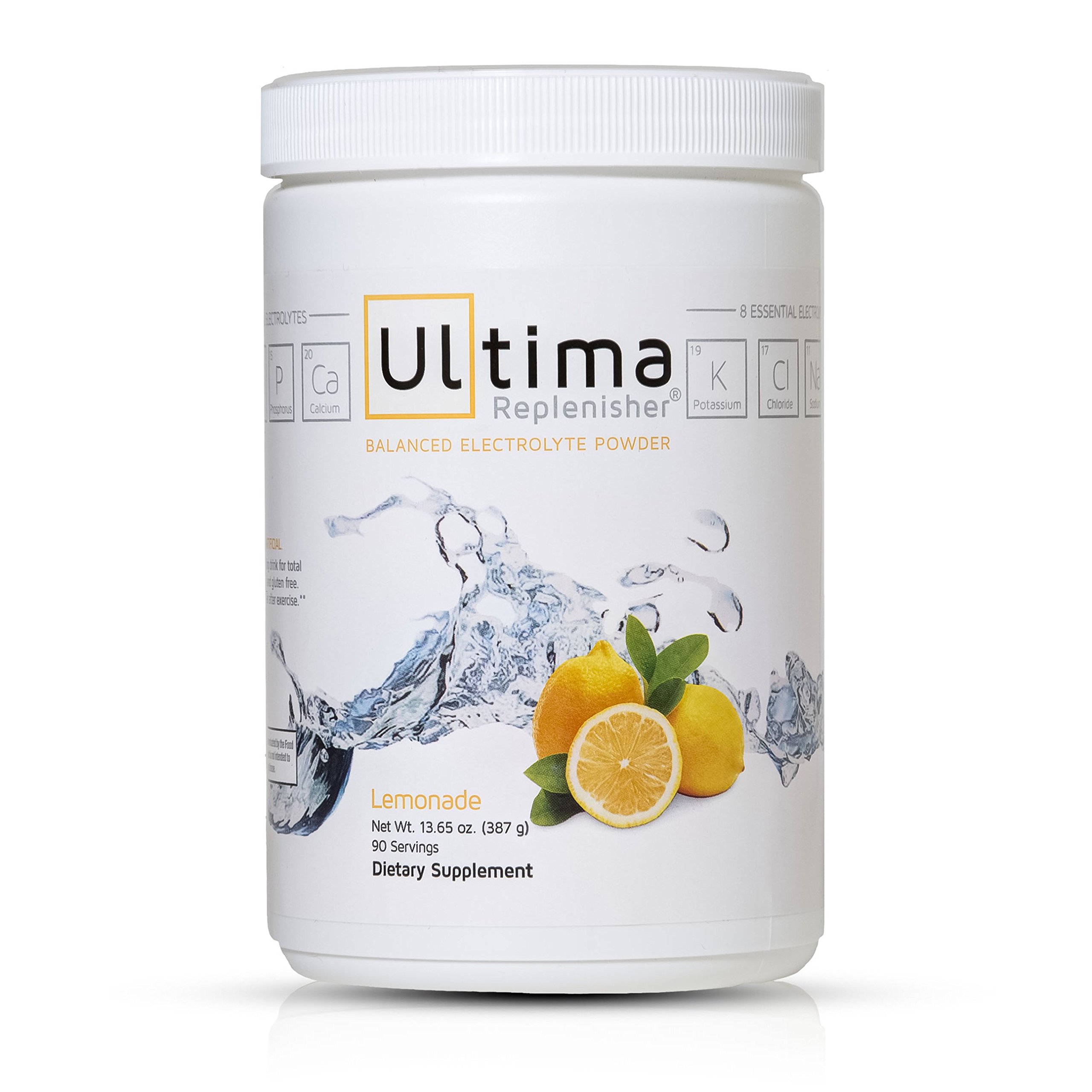 Ultima Replenisher Lemonade 90 - Servings , 13.65 ounces Jars