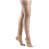 Women’s Style Sheer 780 Closed Toe Thigh-Highs w/Grip Top 15-20mmHg