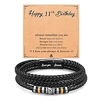 PINKDODO 10-18 Year Old Boy Gifts, Birthday Gifts for Boys Bracelet