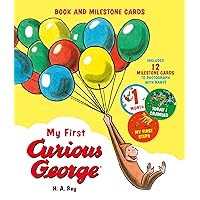 My First Curious George (Book and Milestone Cards)