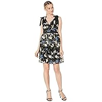 Adrianna Papell Women's Sequin Embroidery Dress