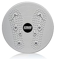 Core Ab Twister Board for Exercise 12 inch Waist Twisting Disc with 8 Mangets Reflexology for Slimming and Strengthening Abdominal & Stomach Exercise Equipment